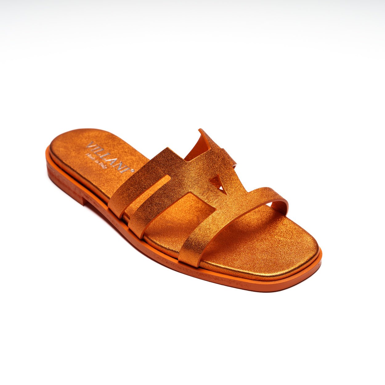 Sandali da Donna in pelle - ARANCIONE - VILLANI - VillaniNapoli