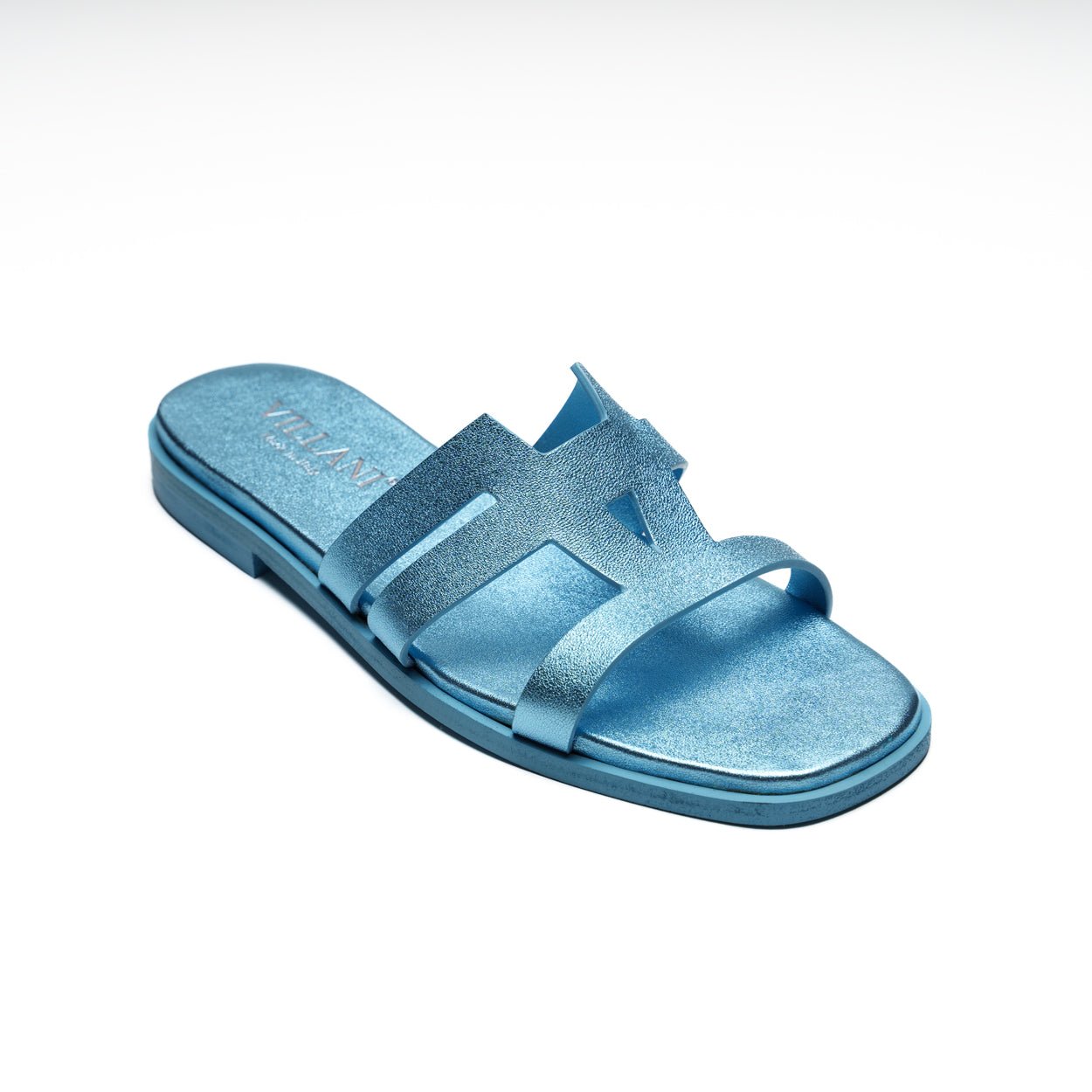 Sandali da Donna in pelle - CELESTE - VILLANI - VillaniNapoli