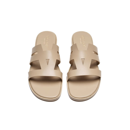 Sandali da Uomo in pelle - BEIGE - VILLANI - VillaniNapoli