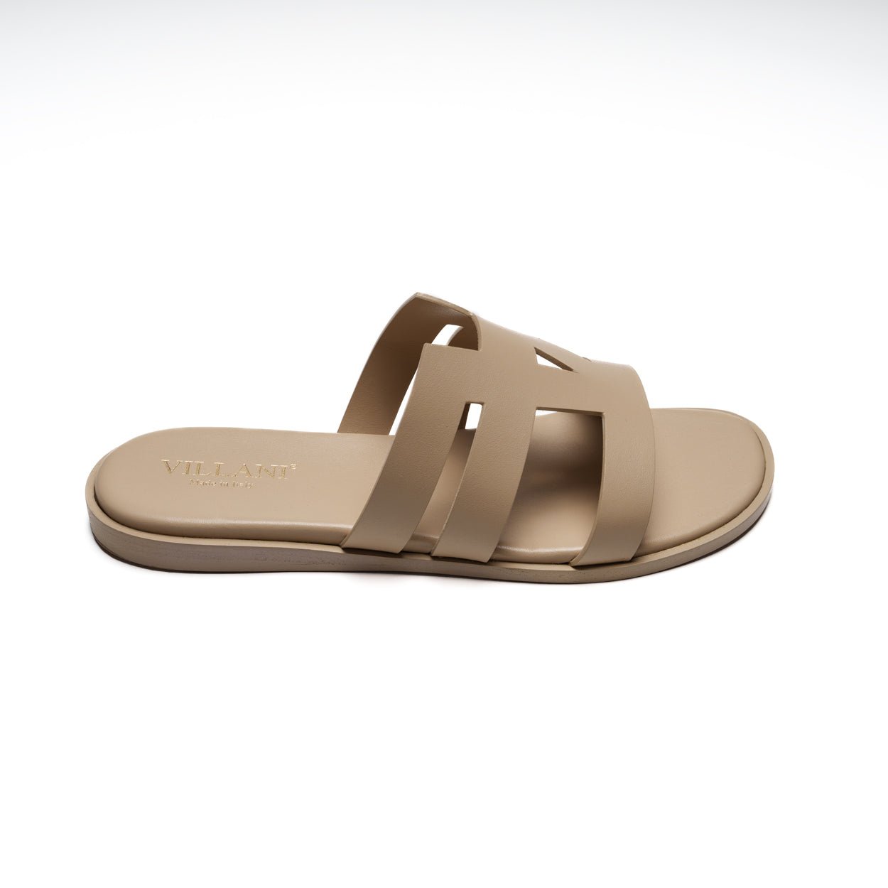 Sandali da Uomo in pelle - BEIGE - VILLANI - VillaniNapoli